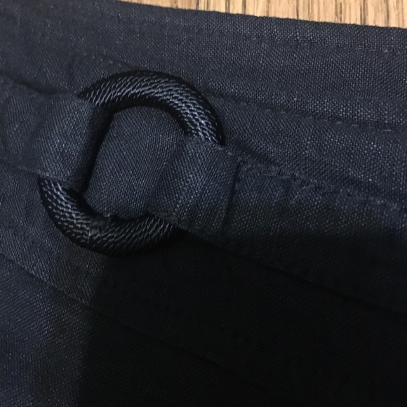 Casual Linen black shorts - Picture 4 of 7